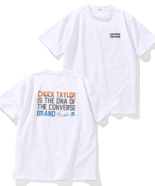 CONVERSE(コンバース)の「【CONVERSE/コンバース】アムンゼンダンボール アートワークデザイン 半袖Tシャツ(クイックドライ)(Tシャツ/カットソー・メンズ・ホワイト/ホワイト系その他/ブルー系その他/グレー/ブラック系その他/ホワイト系その他2/ブラック/ブルーグレー/ホワイト系その他4/ブルー系その他2・M/L/LL)」の3枚目の写真