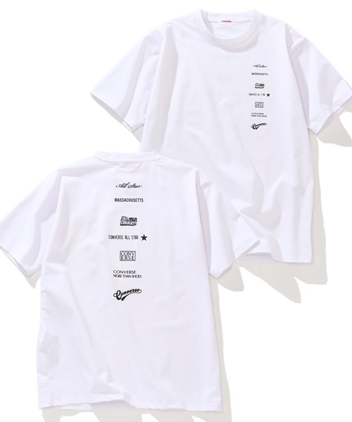 CONVERSE(コンバース)の「【CONVERSE/コンバース】アムンゼンダンボール アートワークデザイン 半袖Tシャツ(クイックドライ)(Tシャツ/カットソー・メンズ・ホワイト/ホワイト系その他/ブルー系その他/グレー/ブラック系その他/ホワイト系その他2/ブラック/ブルーグレー/ホワイト系その他4/ブルー系その他2・M/L/LL)」の2枚目の写真