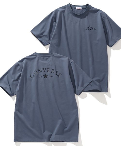 CONVERSE(コンバース)の「【CONVERSE/コンバース】アムンゼンダンボール アートワークデザイン 半袖Tシャツ(クイックドライ)(Tシャツ/カットソー・メンズ・ホワイト/ホワイト系その他/ブルー系その他/グレー/ブラック系その他/ホワイト系その他2/ブラック/ブルーグレー/ホワイト系その他4/ブルー系その他2・M/L/LL)」の8枚目の写真