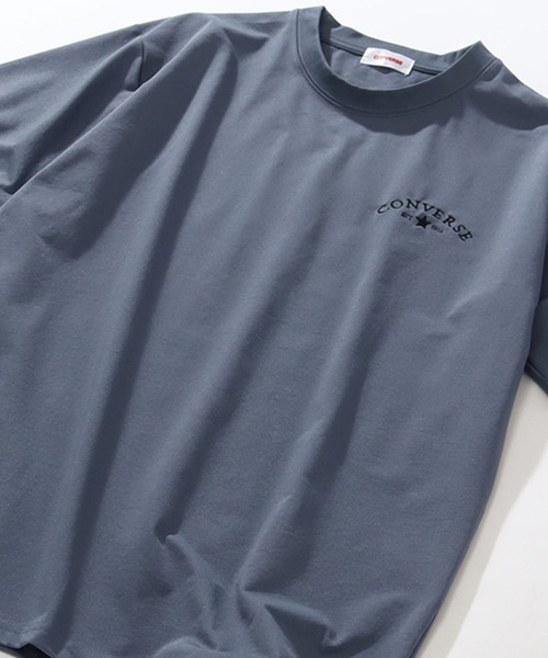 CONVERSE(コンバース)の「【CONVERSE/コンバース】アムンゼンダンボール アートワークデザイン 半袖Tシャツ(クイックドライ)(Tシャツ/カットソー・メンズ・ホワイト/ホワイト系その他/ブルー系その他/グレー/ブラック系その他/ホワイト系その他2/ブラック/ブルーグレー/ホワイト系その他4/ブルー系その他2・M/L/LL)」の19枚目の写真