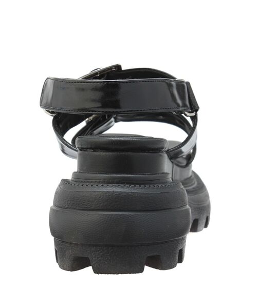 jouetie（ジュエティ）の「チャンキーソールベルトサンダル（サンダル・レディース・ブラック/シルバー・LARGE/MEDIUM）」の13枚目の写真