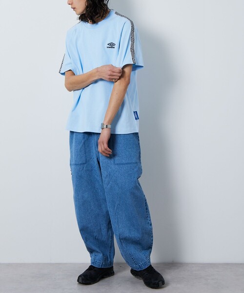 UMBRO（アンブロ）の「UMBRO/アンブロ 別注 Raglan Line Short