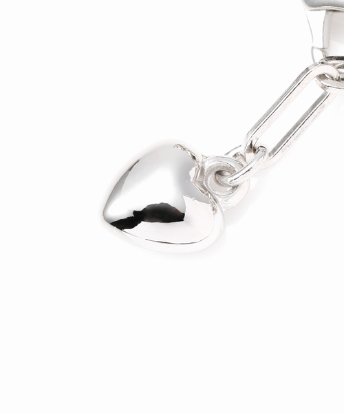 Bijou R.I (ビジューアールアイ)の「【Bijou R.I / ビジューアールアイ】Stitch chain Ribbon Bracelet(ブレスレット・レディース・シルバー・FREE)」の9枚目の写真