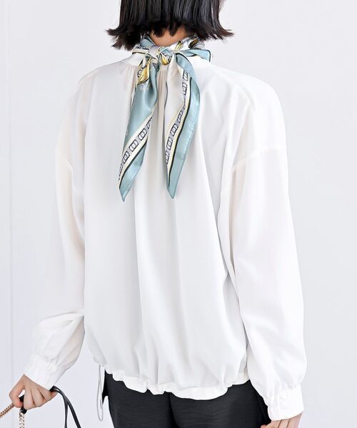 rps(アールピーエス)の「ノーカラーブラウスジャケット(ノーカラージャケット・レディース・オフホワイト/ブラック/カーキ/グレイッシュベージュ・フリー)」の22枚目の写真