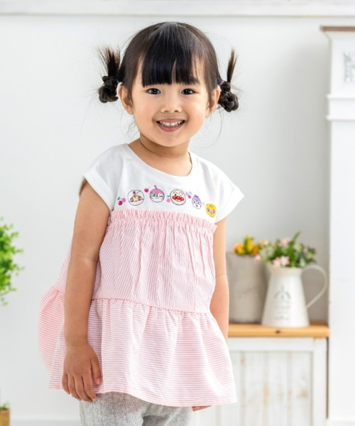 ストライフﾟ切替チュニック（チュニック）｜ANPANMAN KIDS COLLECTION（アンパンマンキッズコレクション）