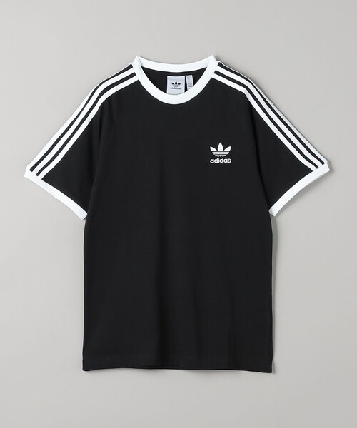 adidas Originals（アディダスオリジナルス）の「＜adidas Originals＞ 3ストライプス Tシャツ（Tシャツ/カットソー・メンズ・ホワイト/ブラック/ケリー・M/L/XL）」の3枚目の写真