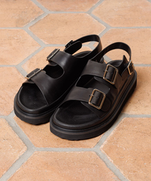 MOHI | 【MOHI/モヒ】バックル3ストラップサンダル(サンダル)