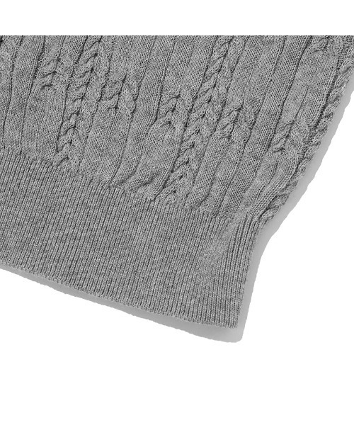 KIRSH（キルシー）の「KIRSH SMALL CHERRY CABLE CROP SHORT SLEEVE KNIT CARDIGAN キルシー スモールチェリー ケーブル クロップ ニットカーディガン【S】（カーディガン/ボレロ・レディース・ピンク/ホワイト/ライトグレー・ONE SIZE）」の17枚目の写真