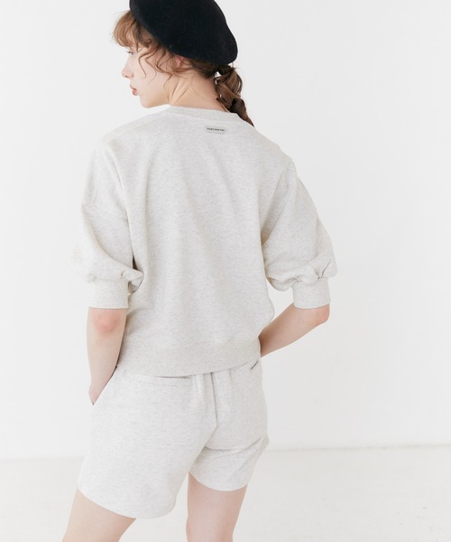 RUBY AND YOU(ルビーアンドユー)の「"HOME SWEET HOME CLUB"スウェット(スウェット・レディース・オートミール/アッシュグレー・FREE)」の6枚目の写真