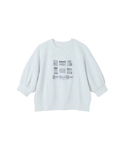 RUBY AND YOU(ルビーアンドユー)の「"HOME SWEET HOME CLUB"スウェット(スウェット・レディース・オートミール/アッシュグレー・FREE)」の16枚目の写真