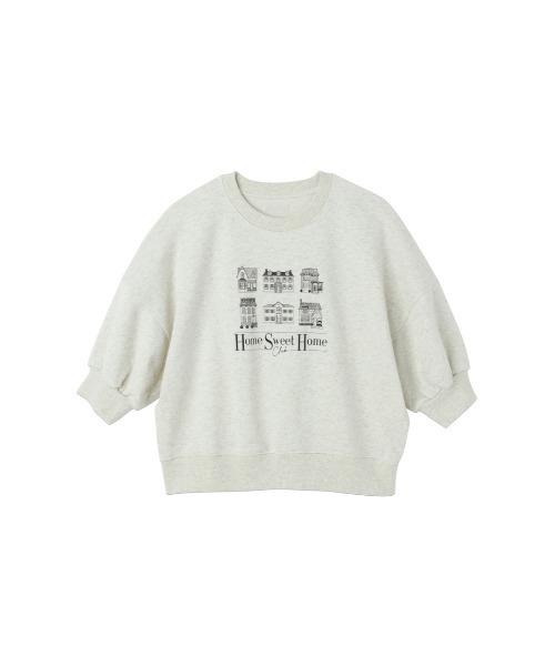 RUBY AND YOU(ルビーアンドユー)の「"HOME SWEET HOME CLUB"スウェット(スウェット・レディース・オートミール/アッシュグレー・FREE)」の17枚目の写真