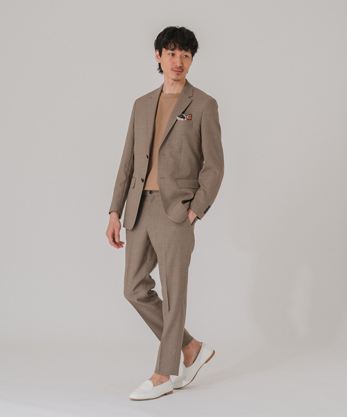 EDIFICE（エディフィス）の「”吸汗＆速乾”EVALET メッシュ イージースラックス【セットアップ着用可】（スラックス・メンズ・ベージュ/ネイビー・SMALL/MEDIUM/LARGE/X-LARGE）」の13枚目の写真