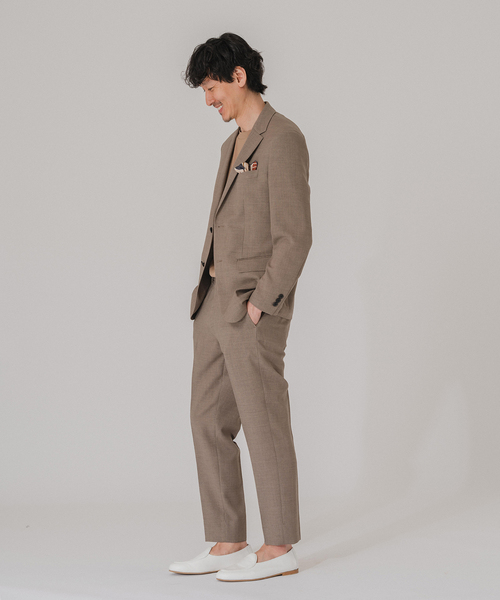 EDIFICE（エディフィス）の「”吸汗＆速乾”EVALET メッシュ イージースラックス【セットアップ着用可】（スラックス・メンズ・ベージュ/ネイビー・SMALL/MEDIUM/LARGE/X-LARGE）」の14枚目の写真