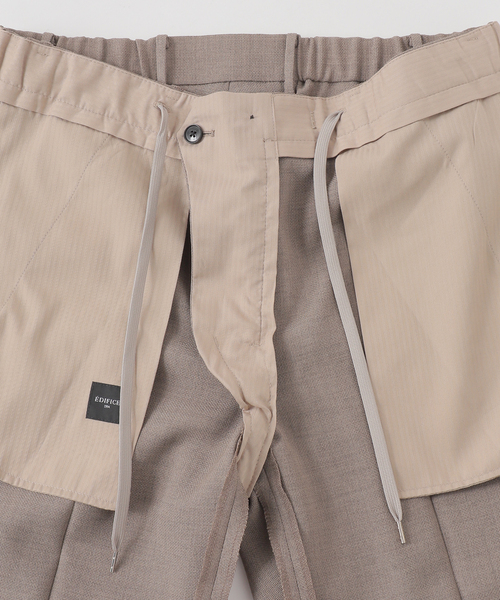 EDIFICE（エディフィス）の「”吸汗＆速乾”EVALET メッシュ イージースラックス【セットアップ着用可】（スラックス・メンズ・ベージュ/ネイビー・SMALL/MEDIUM/LARGE/X-LARGE）」の9枚目の写真