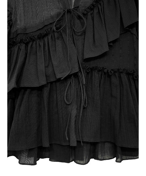 Ameri（アメリ）の「MEDI INDIA COTTON ASYMMETRY BLOUSE
