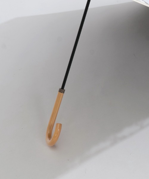 axes femme(アクシーズファム)の「レース重ねオーナメント柄傘(長傘・レディース・ブラック/ホワイト・FREE)」の6枚目の写真