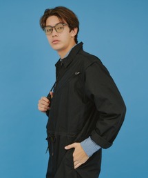 WHIMSIC | 【UNISEX/2サイズ展開】CVCタンカースジャンプスーツ(つなぎ/オールインワン)