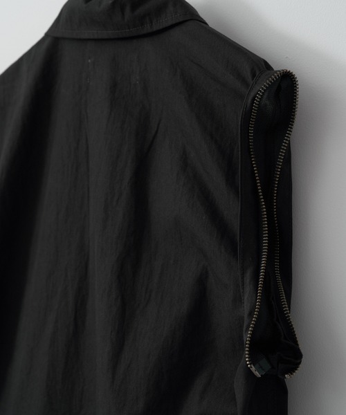 WHIMSIC(ウィムジック)の「【UNISEX/2サイズ展開】CVCタンカースジャンプスーツ(つなぎ/オールインワン・メンズ・ブラック・1/2)」の12枚目の写真