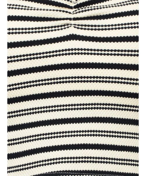 GYDA（ジェイダ）の「ワッフルボーダーベアビスチェ（キャミソール・レディース・ブラウン/グリーン/オフホワイト・FREE）」の4枚目の写真