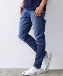 coen | ネバダデニム ウォッシュスリムストレート(デニムパンツ)