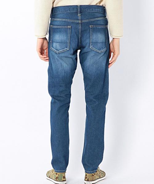 coen（コーエン）の「ネバダデニム ウォッシュスリムストレート（デニムパンツ・メンズ・コバルトブルー・X-SMALL/SMALL/X-LARGE/MEDIUM/LARGE）」の10枚目の写真