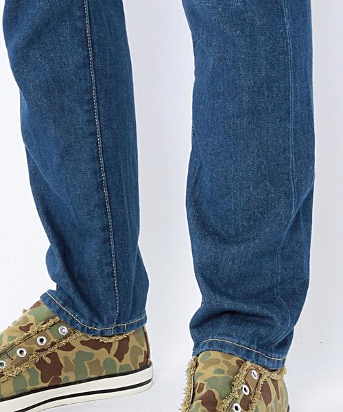 coen（コーエン）の「ネバダデニム ウォッシュスリムストレート（デニムパンツ・メンズ・コバルトブルー・X-SMALL/SMALL/X-LARGE/MEDIUM/LARGE）」の6枚目の写真