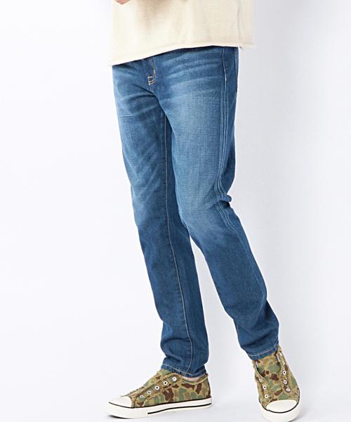 coen（コーエン）の「ネバダデニム ウォッシュスリムストレート（デニムパンツ・メンズ・コバルトブルー・X-SMALL/SMALL/X-LARGE/MEDIUM/LARGE）」の8枚目の写真