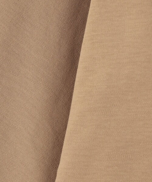 green label relaxing（グリーンレーベルリラクシング）の「KOKAGE タック ラウンドヘム プルオーバー カットソー -接触冷感・UVカット-（Tシャツ/カットソー・レディース・ベージュ/ネイビー/オフホワイト/ブラック・FREE）」の19枚目の写真