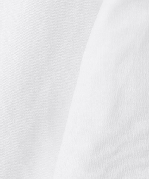 green label relaxing（グリーンレーベルリラクシング）の「KOKAGE タック ラウンドヘム プルオーバー カットソー -接触冷感・UVカット-（Tシャツ/カットソー・レディース・ベージュ/ネイビー/オフホワイト/ブラック・FREE）」の12枚目の写真