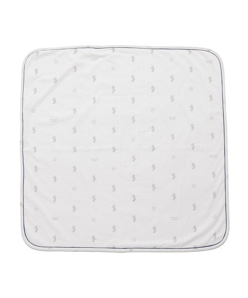 ブランケット ホワイト2枚セット gelato pique（ジェラートピケ）の「【ラッピング済み】【BABY