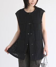 n'OrLABEL | 『ノーカラーレースジレ』(ベスト)