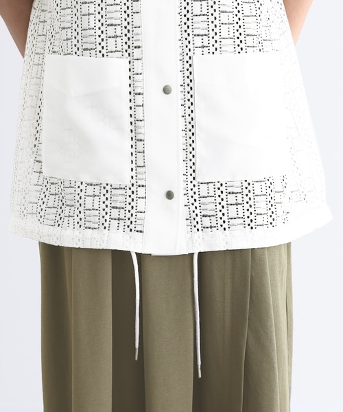 n'OrLABEL（ノアールレーベル）の「『ノーカラーレースジレ』（ベスト・レディース・ブラック/オフホワイト・1/2）」の14枚目の写真
