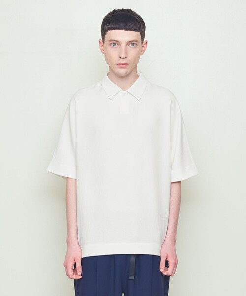 新品未使用　DAISUKE OBANAⅠ SHIRT ポロシャツ　ダイスケオバナ D.O UNITED ARROWS BY DAISUKE OBANA＞Ⅰ D/SSL COACH SHIRT