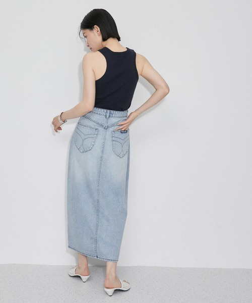 ROLLA'S(ローラス)の「【ROLLA'S(ローラス)】SAILOR SKIRT LYOCELL BLUE(デニムスカート・レディース・ブルー・26)」の21枚目の写真