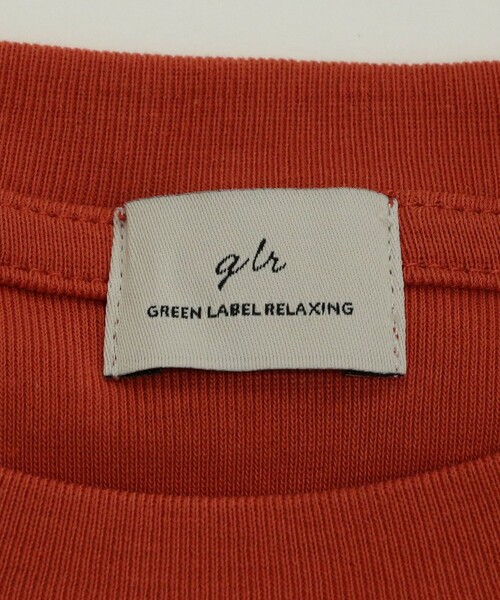 green label relaxing(グリーンレーベルリラクシング)の「フライス ラウンドヘム Tシャツ(Tシャツ/カットソー・レディース・グレー/オフホワイト/ブラック/オレンジ系その他・FREE)」の21枚目の写真
