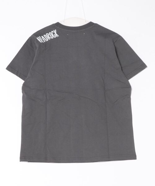 HEAD ROCK（ヘッドロック）の「HEADROCK/ヘッドロック 半袖オーバーサイズTシャツ（大人）（Tシャツ/カットソー・メンズ・スミクロ/オートミール/ネイビー・165/175/185）」の4枚目の写真