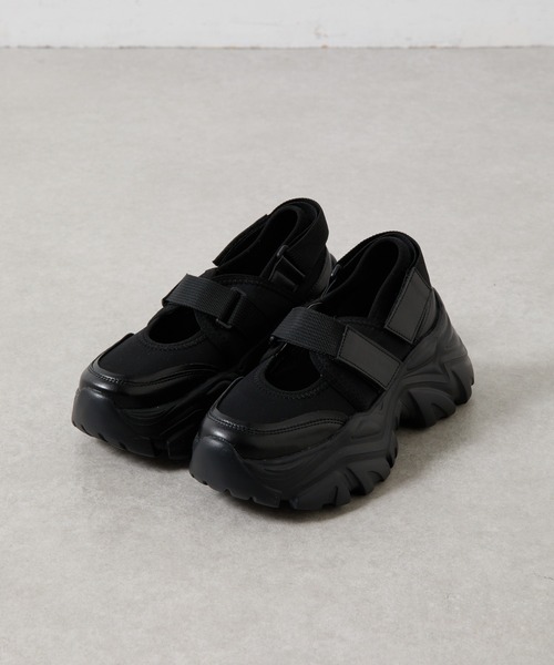 COLONY 2139（コロニートゥーワンスリーナイン）の「ベルトスニーカー（スニーカー・レディース・ブラック・SMALL/MEDIUM/LARGE）」の11枚目の写真