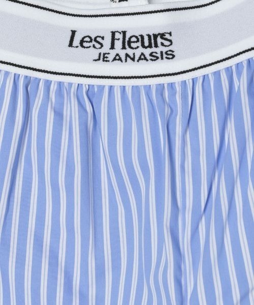 JEANASIS（ジーナシス）の「【Les Fleurs】ウエストゴムショーツ/127596（その他パンツ・レディース・ブラック/ブルー系その他/ライトグレー・FREE）」の4枚目の写真