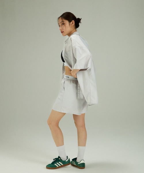 JEANASIS（ジーナシス）の「【Les Fleurs】ウエストゴムショーツ/127596（その他パンツ・レディース・ブラック/ブルー系その他/ライトグレー・FREE）」の14枚目の写真