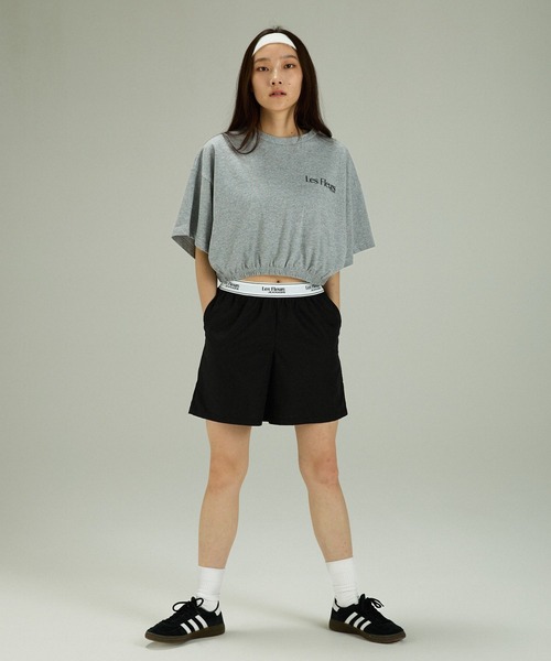 JEANASIS（ジーナシス）の「【Les Fleurs】ウエストゴムショーツ/127596（その他パンツ・レディース・ブラック/ブルー系その他/ライトグレー・FREE）」の20枚目の写真