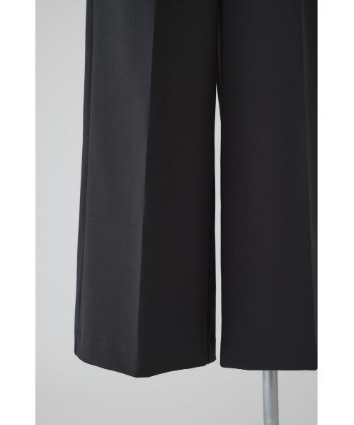 RIM.ARK(リムアーク)の「Waist zip PT(スラックス・レディース・チャコールグレー/ライトブラウン/オフホワイト・38/36)」の15枚目の写真