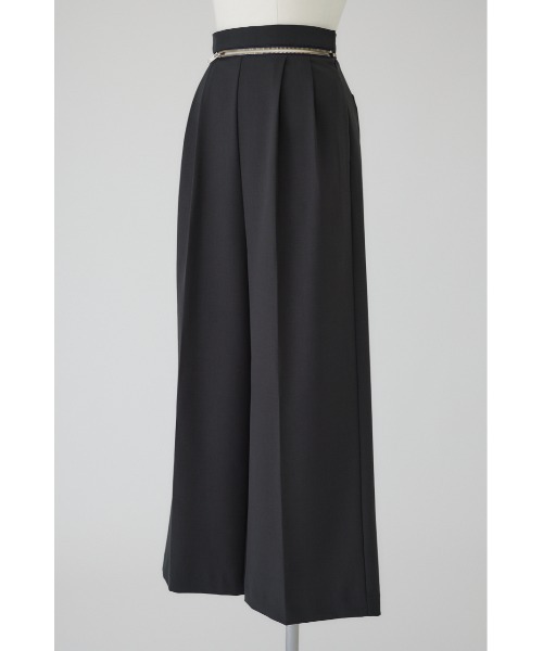 RIM.ARK(リムアーク)の「Waist zip PT(スラックス・レディース・チャコールグレー/ライトブラウン/オフホワイト・38/36)」の16枚目の写真