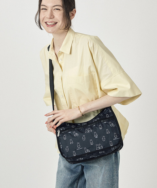 LeSportsac（レスポートサック）の「CLASSIC HOBO ミッフィーブラック 