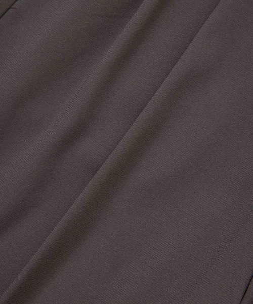 JUNRED(ジュンレッド)の「【 セットアップ対応 】ドライイージーコントラストワイドパンツ(スラックス・メンズ・ブラック/チャコールグレー・S/M/L)」の12枚目の写真