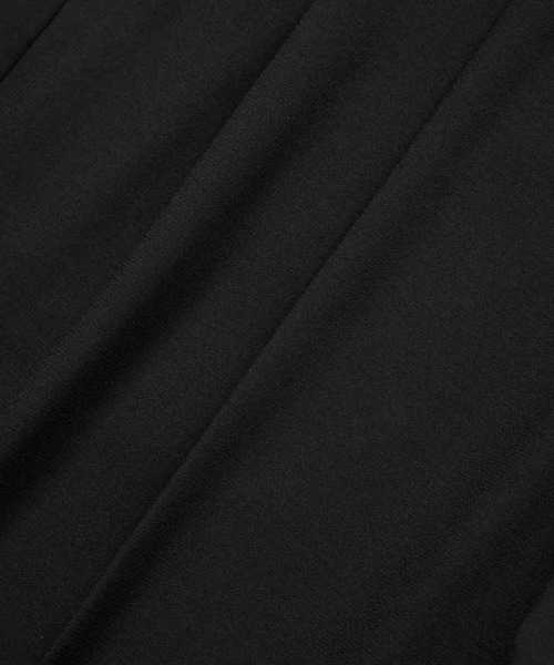 JUNRED(ジュンレッド)の「【 セットアップ対応 】ドライイージーコントラストワイドパンツ(スラックス・メンズ・ブラック/チャコールグレー・S/M/L)」の11枚目の写真