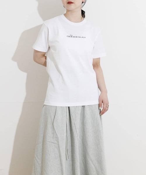 THE GOODLAND MARKET(ザグッドランドマーケット)の「ザ グッドランド マーケット THE GOODLAND T-SHIRTS-LOGO(Tシャツ/カットソー・メンズ・ホワイト・SMALL/MEDIUM/LARGE)」の12枚目の写真