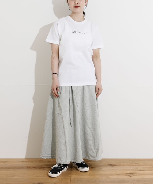 THE GOODLAND MARKET(ザグッドランドマーケット)の「ザ グッドランド マーケット THE GOODLAND T-SHIRTS-LOGO(Tシャツ/カットソー・メンズ・ホワイト・SMALL/MEDIUM/LARGE)」の9枚目の写真