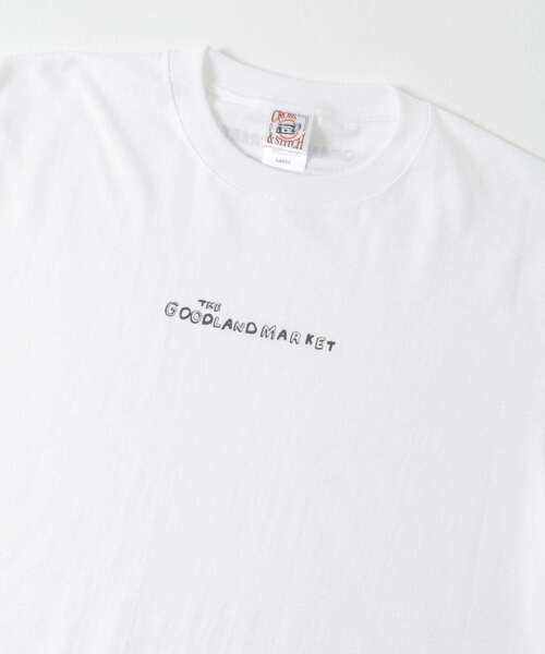 THE GOODLAND MARKET(ザグッドランドマーケット)の「ザ グッドランド マーケット THE GOODLAND T-SHIRTS-LOGO(Tシャツ/カットソー・メンズ・ホワイト・SMALL/MEDIUM/LARGE)」の5枚目の写真