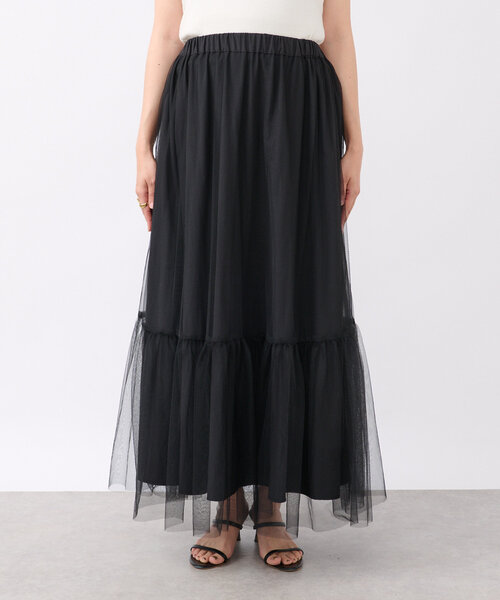 RIVE DROITE(リヴドロワ)の「【両面着れる】タフタリバーシブルスカート(スカート・レディース・ブラック/ブラウン・FREE)」の6枚目の写真