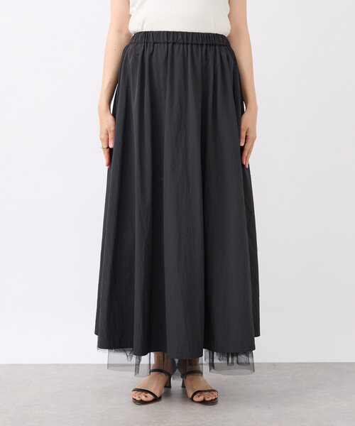 RIVE DROITE(リヴドロワ)の「【両面着れる】タフタリバーシブルスカート(スカート・レディース・ブラック/ブラウン・FREE)」の11枚目の写真